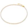 C.Paravano Pearl Necklaces for Women Pearl Choker Necklace 18K Gold Plated Chain Necklace Necklaces Pearl Real Pearl Necklace Long Pearl Necklace Pearl Necklace(NECKLACE-F38)