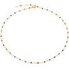 C.Paravano Pearl Necklaces for Women Pearl Choker Necklace 18K Gold Plated Chain Necklace Necklaces Pearl Real Pearl Necklace Long Pearl Necklace Pearl Necklace(F16)