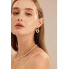 C.Paravano Pearl Necklaces for Women Pearl Choker Necklace 18K Gold Plated Chain Necklace Necklaces Pearl Real Pearl Necklace Long Pearl Necklace Pearl Necklace(NECKLACE-F26)
