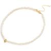 C.Paravano Pearl Necklaces for Women Pearl Choker Necklace 18K Gold Plated Chain Necklace Necklaces Pearl Real Pearl Necklace Long Pearl Necklace Pearl Necklace(F-29)
