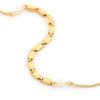 C.Paravano Pearl Necklaces for Women Pearl Choker Necklace 18K Gold Plated Chain Necklace Necklaces Pearl Real Pearl Necklace Long Pearl Necklace Pearl Necklace(F9)