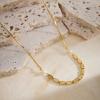 C.Paravano Pearl Necklaces for Women Pearl Choker Necklace 18K Gold Plated Chain Necklace Necklaces Pearl Real Pearl Necklace Long Pearl Necklace Pearl Necklace(F9)
