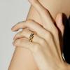 C.Paravano Rings for Women Womens Rings Size 6 7 8 Gold Plated Rings Fashion Rings for Women Statement Rings for Women Stackable Rings for Women(RING_10)