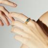 C.Paravano Rings for Women Womens Rings Size 6 7 8 Gold Plated Rings Fashion Rings for Women Statement Rings for Women Stackable Rings for Women(RING_15)