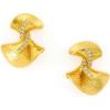 C.Paravano 18K Gold Earrings Studs Stud Earrings for Women Hypoallergenic Earring for Women Flatback Stud Earrings Stud Earrings Gold(EARRING_4)