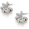C.Paravano 18K Gold & Sterling Silver Hoop Earrings for Women(EARRING_48_SINGLE)