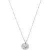 C.Paravano Necklaces for Women | Jewelry | Necklace | 18K Necklace for Women | Jewelry for Women | Chain Necklace | Pendant Necklace for Women | Necklaces for Her | Gemstone Necklace(F62-Sliver)
