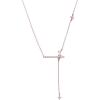 C.Paravano Necklaces for Women | Jewelry | Necklace | 18K Necklace for Women | Jewelry for Women | Chain Necklace | Pendant Necklace for Women | Necklaces for Her | Gemstone Necklace(F70-White)