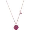 C.Paravano Necklaces for Women | Jewelry | Necklace | 18K Necklace for Women | Jewelry for Women | Chain Necklace | Pendant Necklace for Women | Necklaces for Her | Gemstone Necklace(F74-Red)