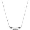 C.Paravano Necklaces for Women | Jewelry | Necklace | 18K Necklace for Women | Jewelry for Women | Chain Necklace | Pendant Necklace for Women | Necklaces for Her | Gemstone Necklace(F83-Silver)