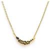C.Paravano Necklaces for Women | Jewelry | Necklace | 18K Necklace for Women | Jewelry for Women | Chain Necklace | Pendant Necklace for Women | Necklaces for Her | Gemstone Necklace(F63-Black)
