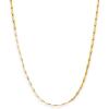 C.Paravano Pearl Necklaces for Women Pearl Choker Necklace 18K Gold Plated Chain Necklace Necklaces Pearl Real Pearl Necklace Long Pearl Necklace Pearl Necklace(NECKLACE-F22)