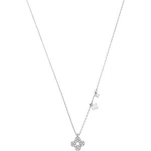 C.Paravano Necklaces for Women | Jewelry | Necklace | 18K Necklace for Women | Jewelry for Women | Chain Necklace | Pendant Necklace for Women | Necklaces for Her | Gemstone Necklace(F77-White)