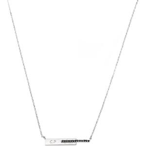 C.Paravano Necklaces for Women | Jewelry | Necklace | 18K Necklace for Women | Jewelry for Women | Chain Necklace | Pendant Necklace for Women | Necklaces for Her | Gemstone Necklace(F72-Black)