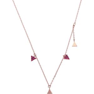 C.Paravano Necklaces for Women | Jewelry | Necklace | 18K Necklace for Women | Jewelry for Women | Chain Necklace | Pendant Necklace for Women | Necklaces for Her | Gemstone Necklace(F68-Red)