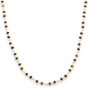 C.Paravano Pearl Necklaces for Women Pearl Choker Necklace 18K Gold Plated Chain Necklace Necklaces Pearl Real Pearl Necklace Long Pearl Necklace Pearl Necklace(NECKLACE-F24)