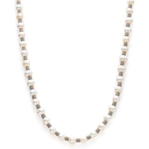 C.Paravano Pearl Necklaces for Women Pearl Choker Necklace 18K Gold Plated Chain Necklace Necklaces Pearl Real Pearl Necklace Long Pearl Necklace Pearl Necklace(F-27)