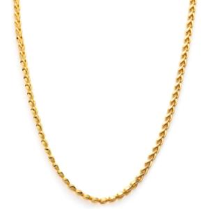 C.Paravano Pearl Necklaces for Women Pearl Choker Necklace 18K Gold Plated Chain Necklace Necklaces Pearl Real Pearl Necklace Long Pearl Necklace Pearl Necklace(NECKLACE-F19)