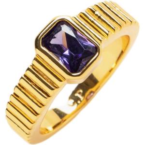 C.Paravano Rings for Women Womens Rings Size 6 7 8 Gold Plated Rings Fashion Rings for Women Statement Rings for Women Stackable Rings for Women(RING_19)