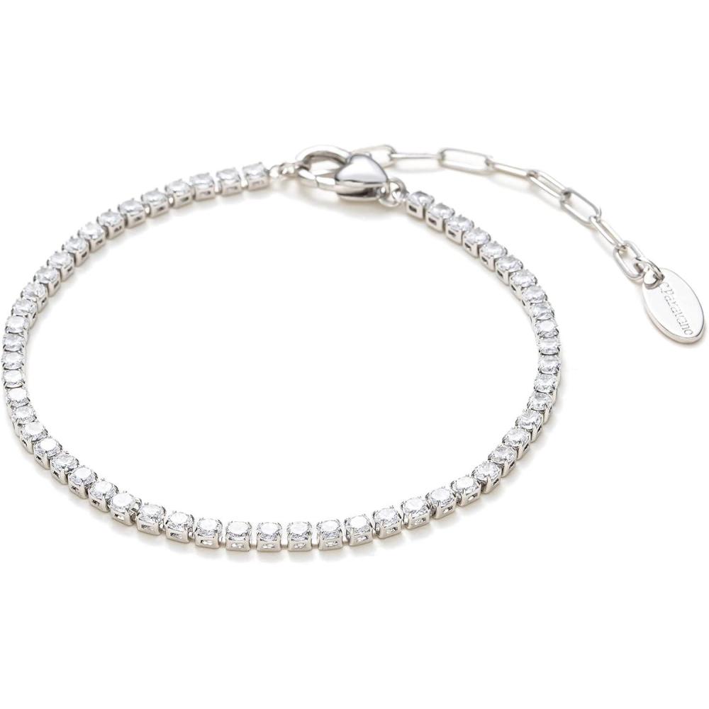 imageCParavano Bracelet for Women 18k Gold Plated Jewelry for Women Gold Plated Bracelets for Women Charm Bracelets Bracelets for Best Friends Adjustable Bracelets Boho BraceletsF10Silver