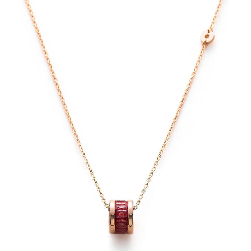 imageCParavano Mothers Day Gifts Necklaces for Women Necklaces for Women Gemstone Pendant Necklace for Women Necklaces for Women Gold 18kF47Rose