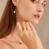 C.Paravano 18K Gold Rings for Women | Adjustable Vintage Rings | Real Gold Womens Rings