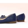 C.Paravano Ballet Flats | Flats Women | Dress Shoes for Women | Square Toe Flats | Flats Shoes Women | Black Flats(Size 8.5,Navy)
