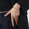 C.Paravano Bracelet for Women 18k Gold Plated Jewelry for Women Gold Plated Bracelets for Women Charm Bracelets Bracelets for Best Friends Adjustable Bracelets Boho Bracelets(F10-Gold)