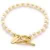 C.Paravano Bracelet for Women 18k Gold Plated Jewelry for Women Gold Plated Bracelets for Women Charm Bracelets Bracelets for Best Friends Adjustable Bracelets Boho Bracelets(F12-Gold)