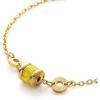 C.Paravano Bracelet for Women 18k Gold Plated Jewelry for Women Gold Plated Bracelets for Women Charm Bracelets Bracelets for Best Friends Adjustable Bracelets Boho Bracelets(F18-Yellow)