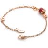 C.Paravano Bracelet for Women 18k Gold Plated Jewelry for Women Gold Plated Bracelets for Women Charm Bracelets Bracelets for Best Friends Adjustable Bracelets Boho Bracelets(F16-Red)