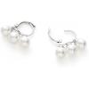 C.Paravano Dangling Earrings for Women | Huggies Earring for Women | Pearl Earrings for Women | Silver Earrings for Women | Statement Earrings | Drop Earrings for Women