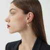 C.Paravano Ear Cuffs for Women Gold Cuff Earrings Earring cuffs for women sterling silver Earring Cuffs for Women Non Pierced(EARRING_58_GOLD)