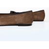 C.Paravano Genuine Leather Flats for Women | Ballet Flats | Round Toe Shoes | Dress Shoes for Women(Chestnut)