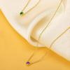 C.Paravano Mothers Day Gifts | Necklaces for Women | Necklaces for Women Gemstone | Pendant Necklace for Women | Necklaces for Women Gold 18k(F11_Gold Emerald)