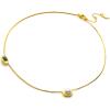 C.Paravano Mothers Day Gifts | Necklaces for Women | Necklaces for Women Gemstone | Pendant Necklace for Women | Necklaces for Women Gold 18k(F-42_GOLD_EMERALD)