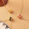 C.Paravano Mothers Day Gifts | Necklaces for Women | Necklaces for Women Gemstone | Pendant Necklace for Women | Necklaces for Women Gold 18k(F47_Yellow)