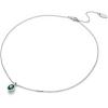 C.Paravano Mothers Day Gifts | Necklaces for Women | Necklaces for Women Gemstone | Pendant Necklace for Women | Necklaces for Women Gold 18k(F56_Emerald)
