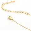 C.Paravano Necklaces for Women Jewelry Necklace Gold Plated Necklace for Women Jewelry for Women Chain Necklace Pendant Necklace for Women Necklaces for Women Heart Necklace White