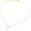 C.Paravano Necklaces for Women Jewelry Necklace Gold Plated Necklace for Women Jewelry for Women Chain Necklace Pendant Necklace for Women Necklaces for Women Heart Necklace White