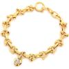 C.Paravano Bracelets Women | 18K Gold Plated Bracelets | Chunky Chain Bracelet | Crystals Bracelet | Gold Bracelets for Women | Charm Bracelets | Fashion Jewelry Bracelet | Crystals Pendant