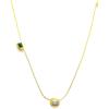 C.Paravano Mothers Day Gifts | Necklaces for Women | Necklaces for Women Gemstone | Pendant Necklace for Women | Necklaces for Women Gold 18k(F-42_GOLD_EMERALD)