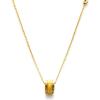 C.Paravano Mothers Day Gifts | Necklaces for Women | Necklaces for Women Gemstone | Pendant Necklace for Women | Necklaces for Women Gold 18k(F47_Yellow)