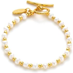 C.Paravano Bracelet for Women 18k Gold Plated Jewelry for Women Gold Plated Bracelets for Women Charm Bracelets Bracelets for Best Friends Adjustable Bracelets Boho Bracelets(F12-Gold)