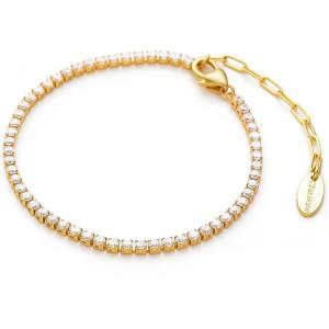 C.Paravano Bracelet for Women 18k Gold Plated Jewelry for Women Gold Plated Bracelets for Women Charm Bracelets Bracelets for Best Friends Adjustable Bracelets Boho Bracelets(F10-Gold)