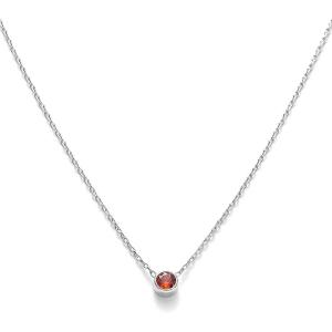 C.Paravano Mothers Day Gifts | Necklaces for Women | Necklaces for Women Gemstone | Pendant Necklace for Women | Necklaces for Women Gold 18k(F11_White Ruby)