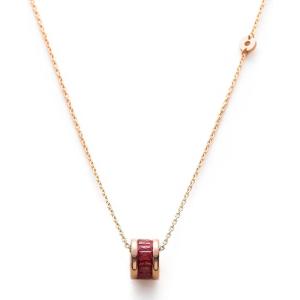 C.Paravano Mothers Day Gifts | Necklaces for Women | Necklaces for Women Gemstone | Pendant Necklace for Women | Necklaces for Women Gold 18k(F47_Rose)