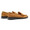 C.Paravano Genuine Leather Penny Loafers | Loafers for Women | Casual Slip On | Walking Flats Classic Driving Moccasins(Cognac)