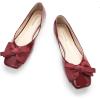 C.Paravano Ballet Flats for Women | Square Toe Flats | Mary Jane Shoes | Designer Shoes for Women(Dark Beige)