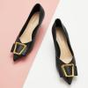 C.Paravano Pumps Shoes Women | Kitten Heels | Low Heel | Dress Shoes for Women | Pointed Toe Heels(Black)